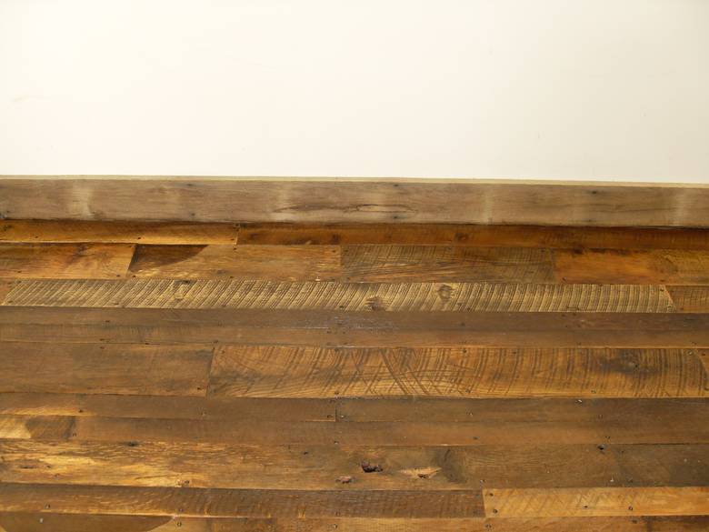 As-Is Oak Shiplap Face Nailed / This floor was sanded to achieve the desired character